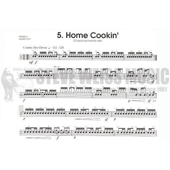Houllif-Festival Repertoire for Snare Drum