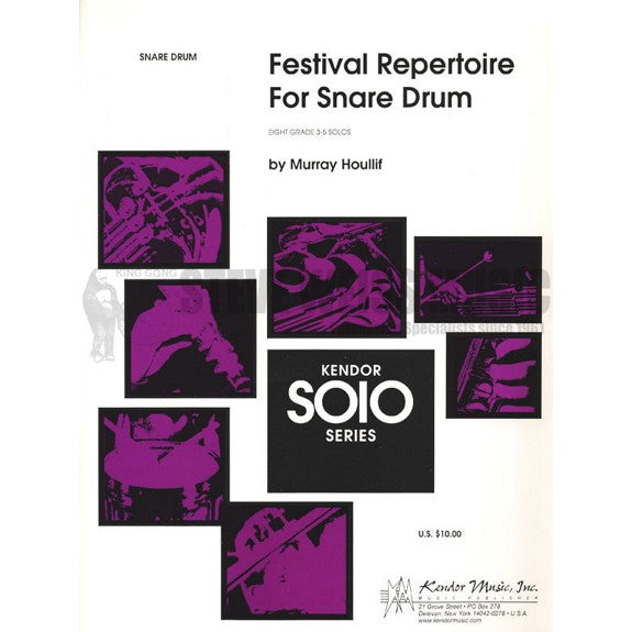 Houllif-Festival Repertoire for Snare Drum