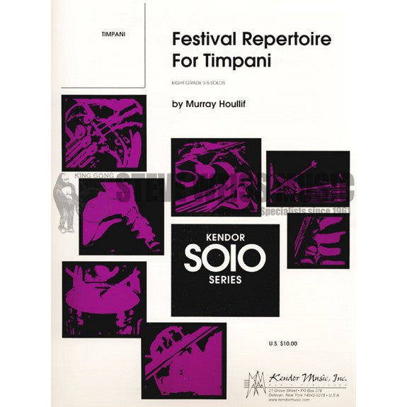 Houllif-Festival Repertoire for Timpani