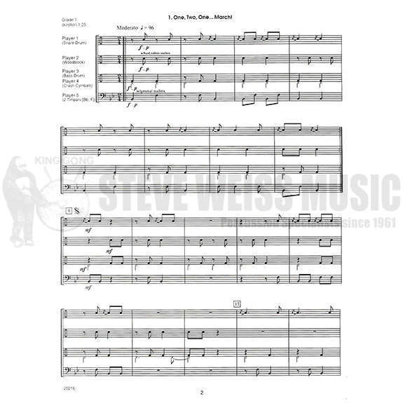 Houllif-More Contest Ensembles for Young Percussionists ( SP)- 2T/P