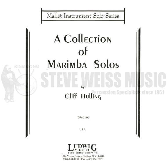 Hulling-Collection of Marimba Solos, A-M