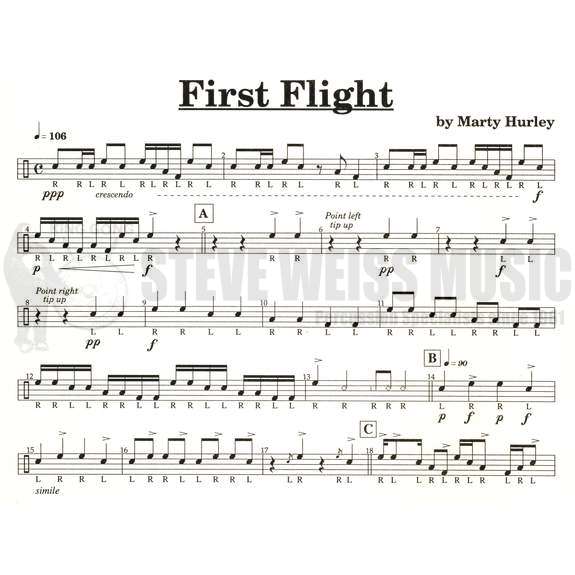 Hurley-First Flight (Tenor Solo)-Quads
