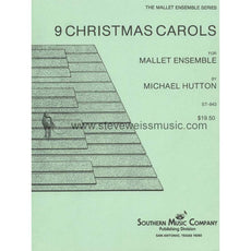 Hutton-9 Christmas Carols (SCORE ONLY)-C/B/V/4M