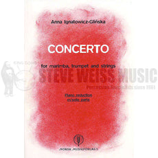 Ignatowicz-Glinska-Concerto for Marimba, Trumpet & Strings PIANO REDUCTION (SP)-M/TP/PN