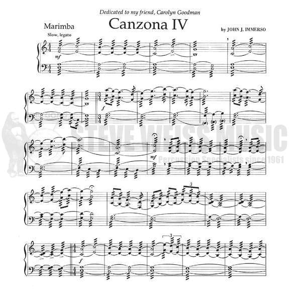 Immerso-Canzona IV-M