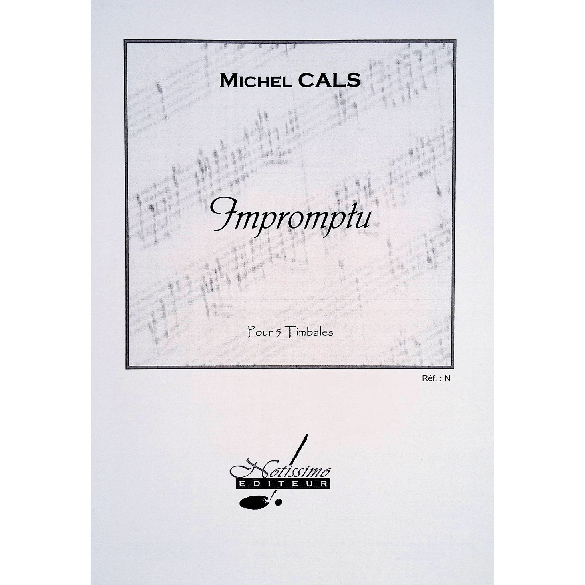 Impromptu by Michel Cals