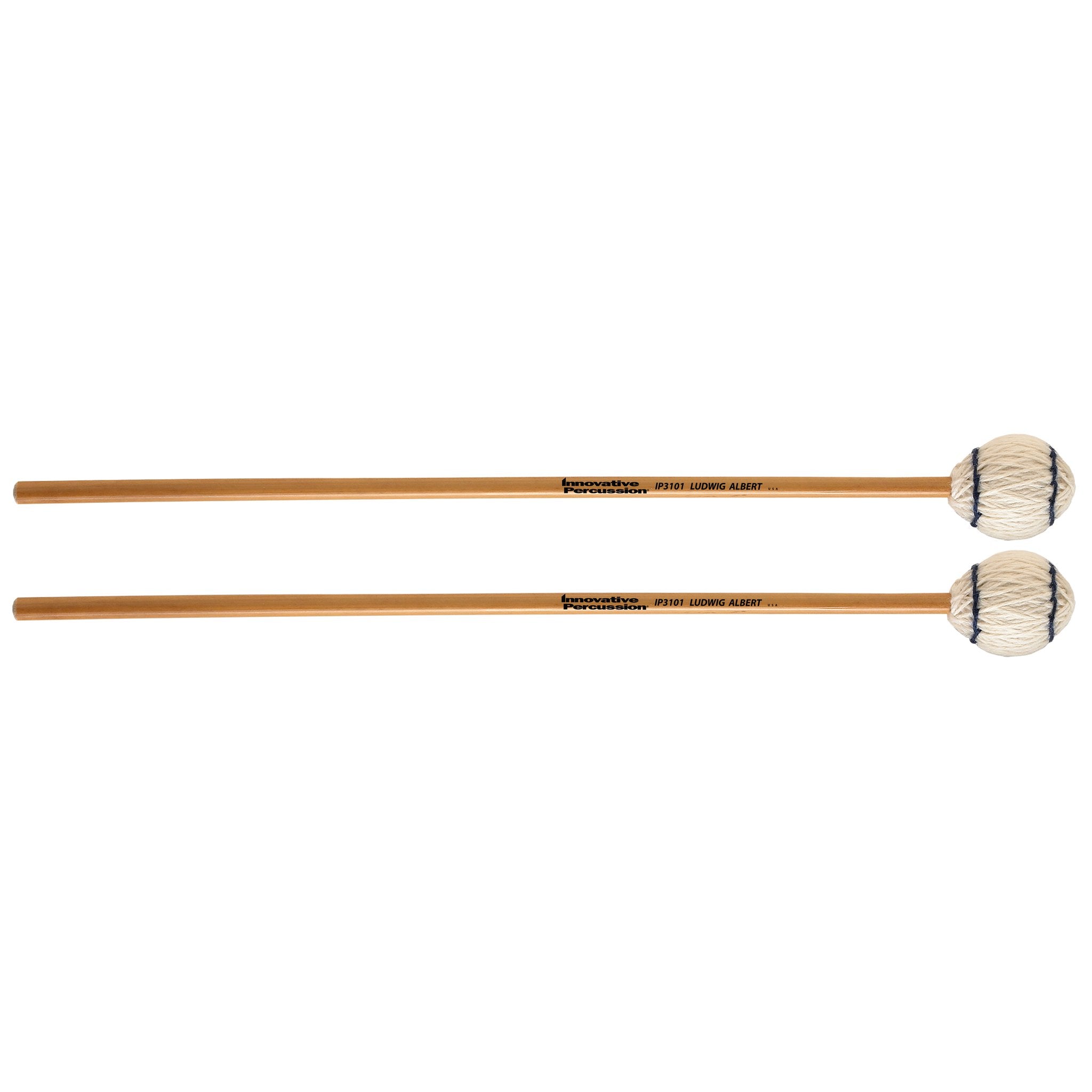 Innovative Ludwig Albert IP3101 Extra Soft Rattan Marimba Mallets Pair