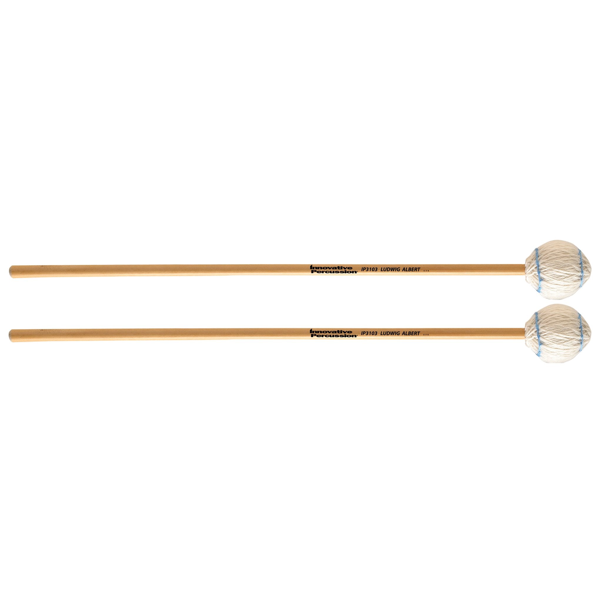 Innovative Ludwig Albert IP3103 Soft Rattan Marimba Mallets Pair