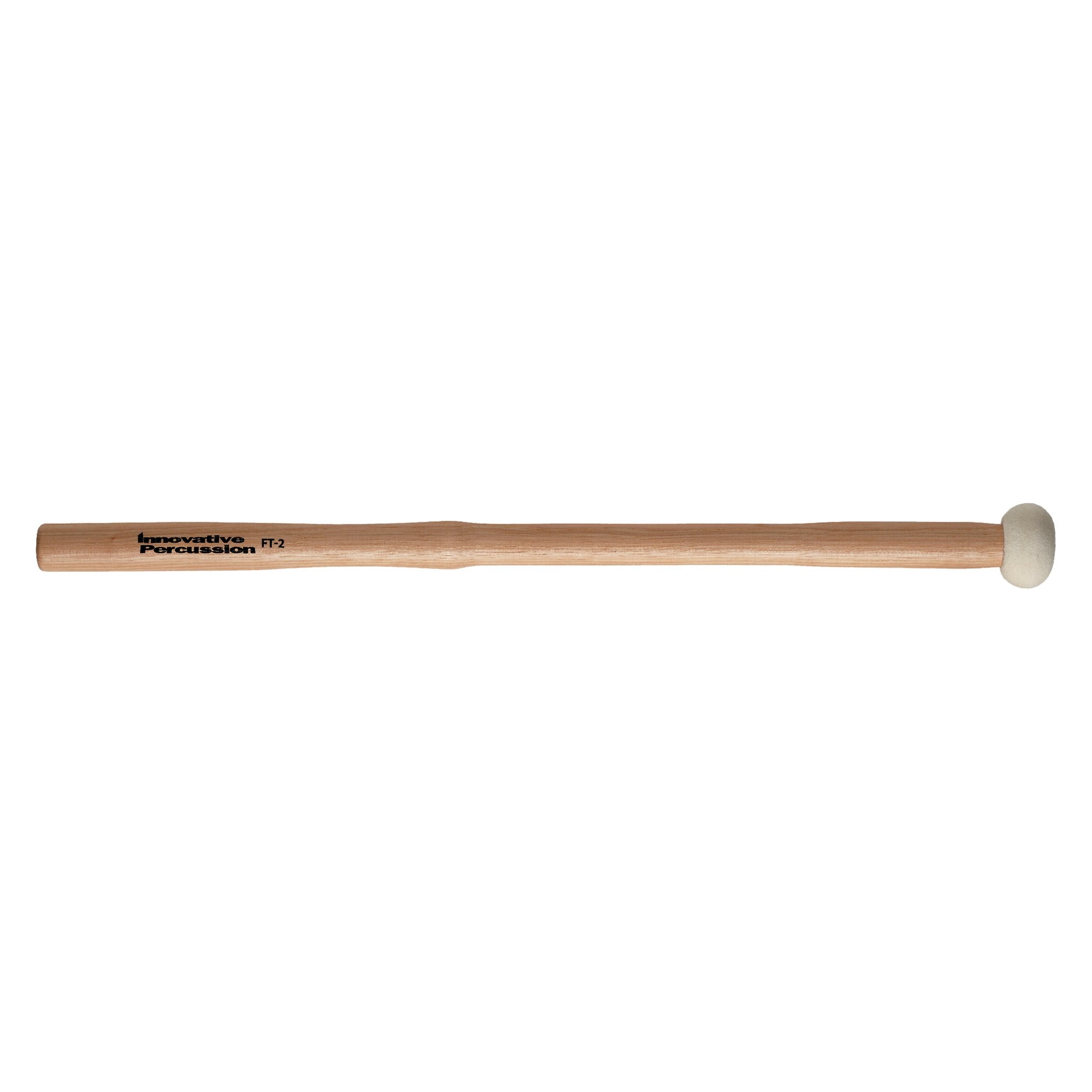 Innovative Percussion Field Series FT2 Hard Felt Hickory Marching Tenor Mallets