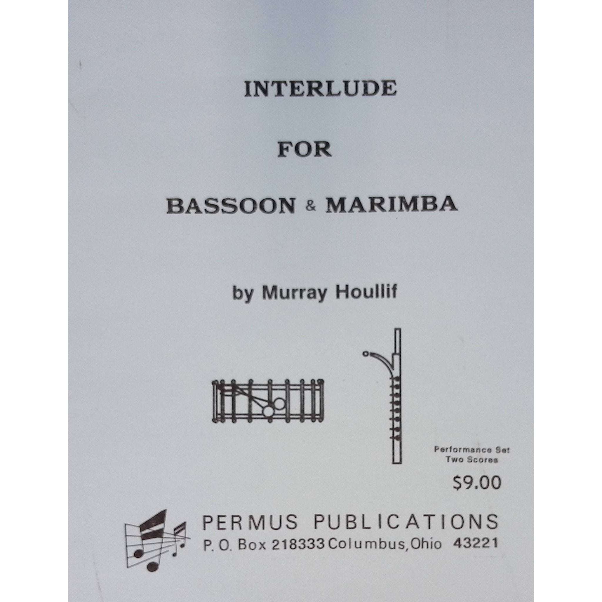 Interplay For Bassoon and Marimba by Murray Houllif