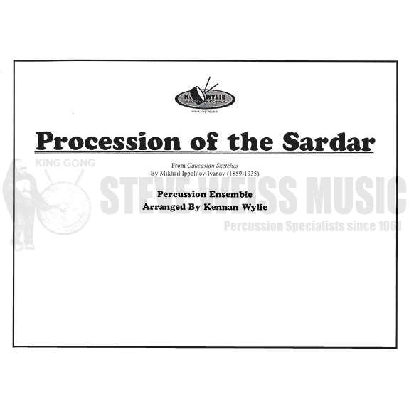 Ippolitov-Ivanov-Procession of the Sardar arr. Wylie (SP)-B/X/2M/3T/P