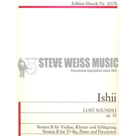 Ishii-Lost Sounds I (SP)-2V/P/VN/PN
