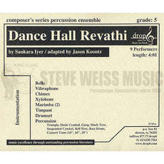 Iyer-Dance Hall Revathi arr. Koontz (SP)-B/V/C/X/2M/4T/P
