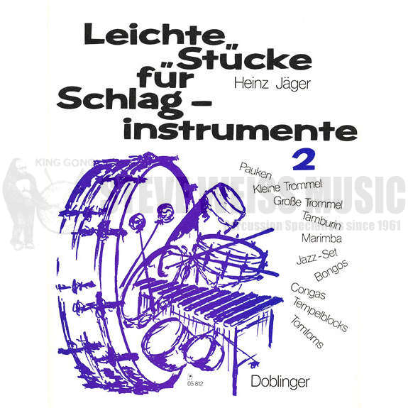 Jager-Easy Pieces for Perc Book 2(2S)-M/T/P