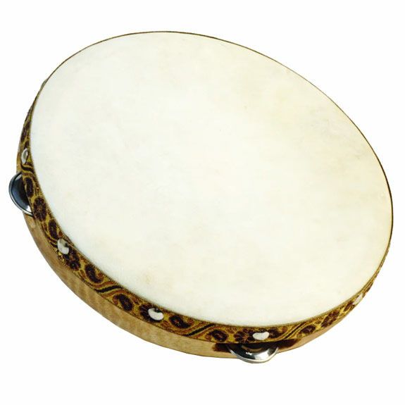 Jamtown 6" Authentic Small Tambourine form Java