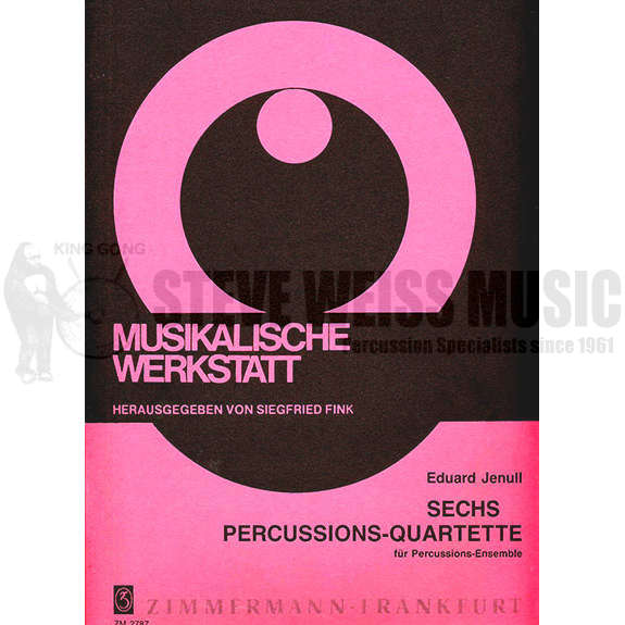Jenull-6 Percussion Quartets(SP)-2T/P