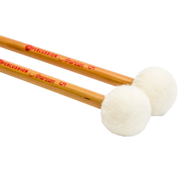 JGpercussion American Series A5 Timpani Mallets - Bamboo