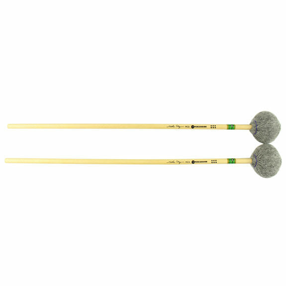 JGpercussion Matthew Coley MC6B Marimba Mallets - Very Soft / Bass