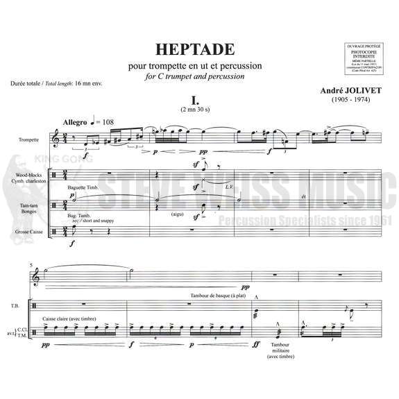 Jolivet-Heptade(Complete Set SP)