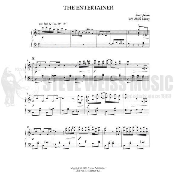 Joplin-Entertainer, The (arr. Lowry)-M (C Alan Edition)