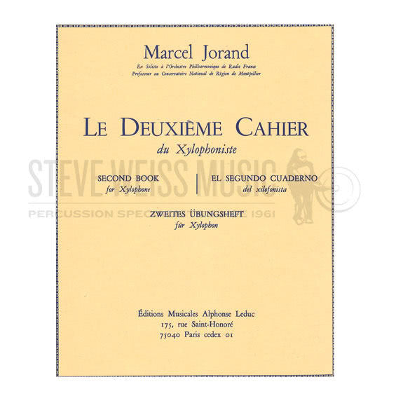 Jorand-Second Book for Xylophone