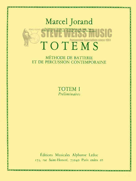 Jorand-Totems - Totem I Preliminaires