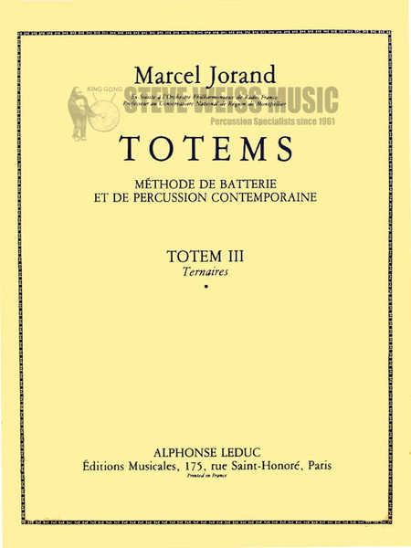Jorand-Totems - Totem III Ternaires