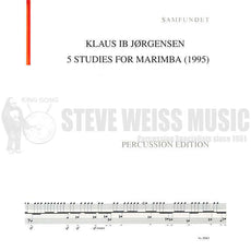 Jorgensen-Five Studies for Marimba-M OS