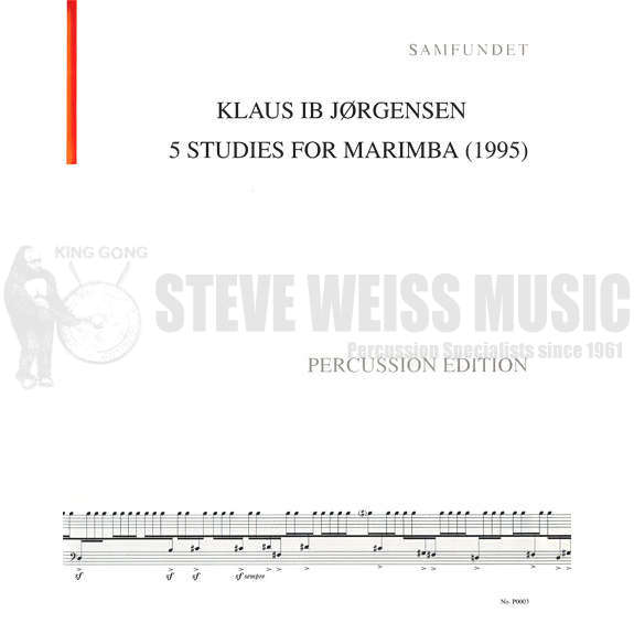 Jorgensen-Five Studies for Marimba-M OS