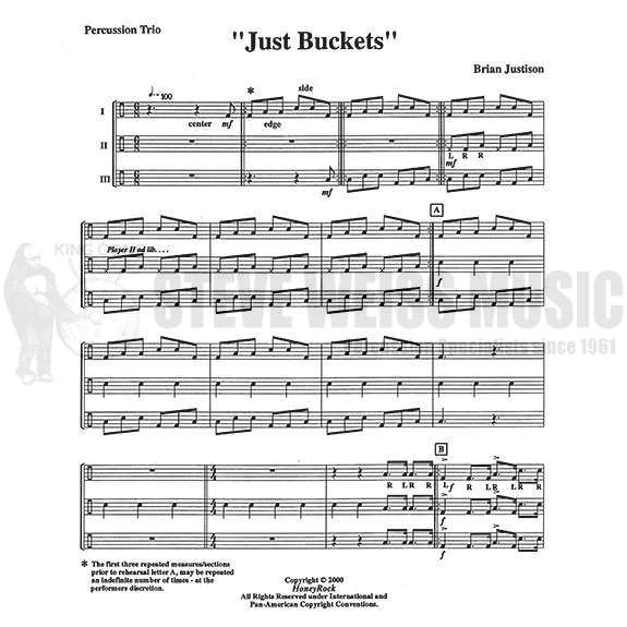 Justison-Just Buckets (SP)-P