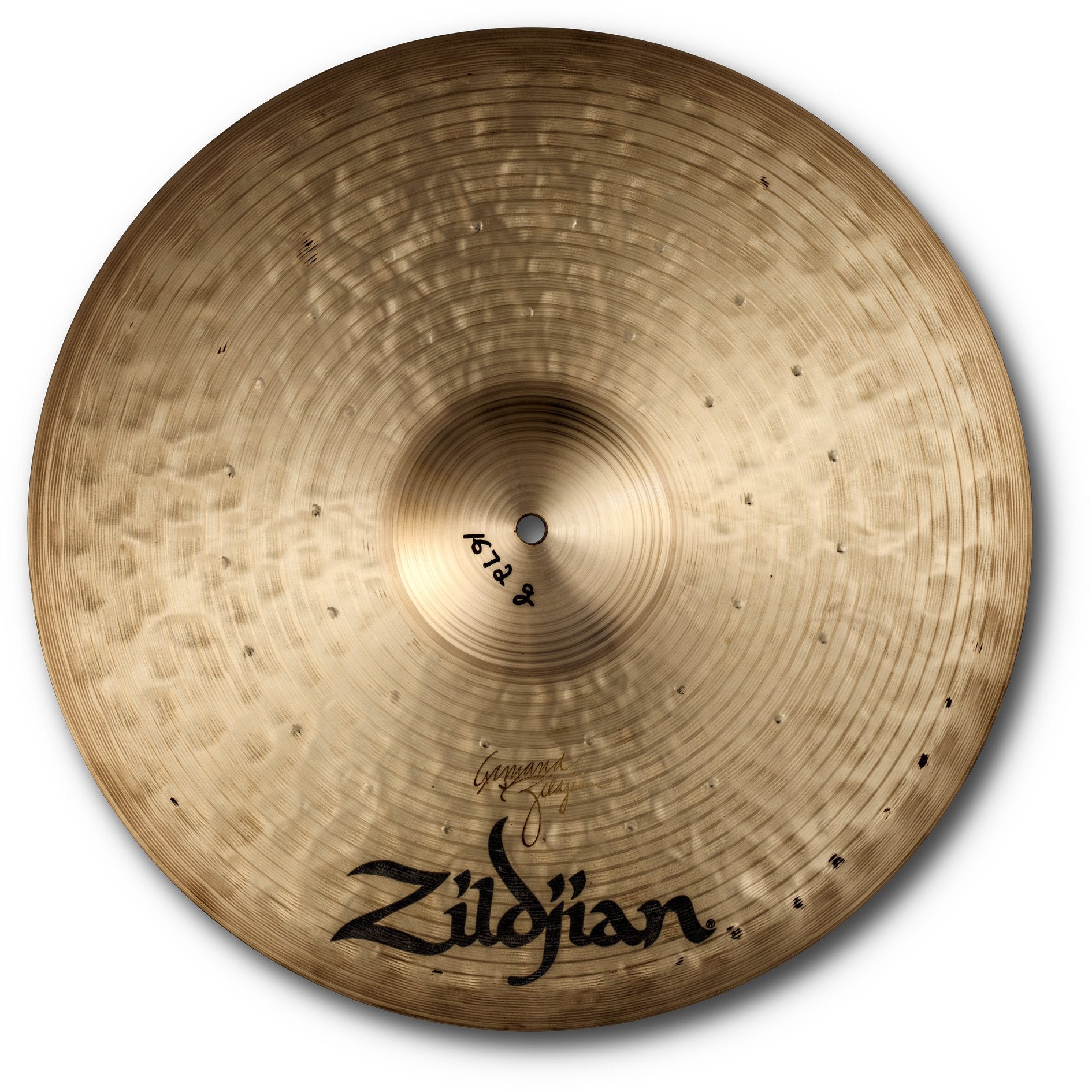 Zildjian 19" K Constantinople Crash Ride Cymbal Bottom