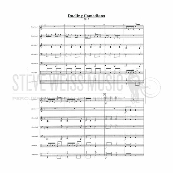 Kabalevsky-Dueling Comedians arr. Primatic (SP)-X/2M/DS/P