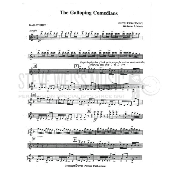 Kabalevsky-Galloping Comedians, The arr. Moore-2 mall inst