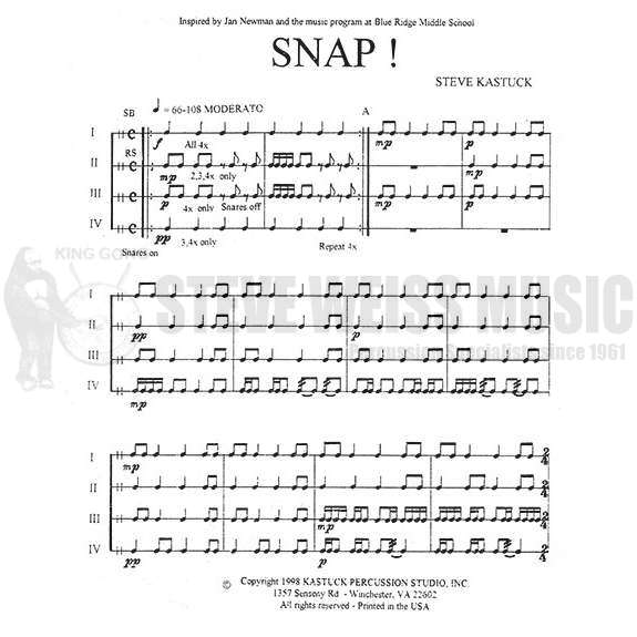 Kastuck-Snap! (SP)-P