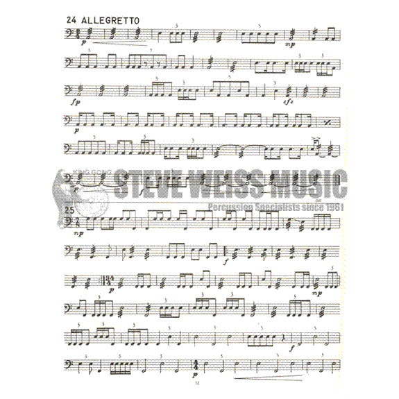 Kastuck-Timpanist Etudes (Bk 1)