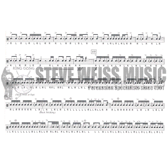 Keown-Four Rudimental Solos for Snare Drum