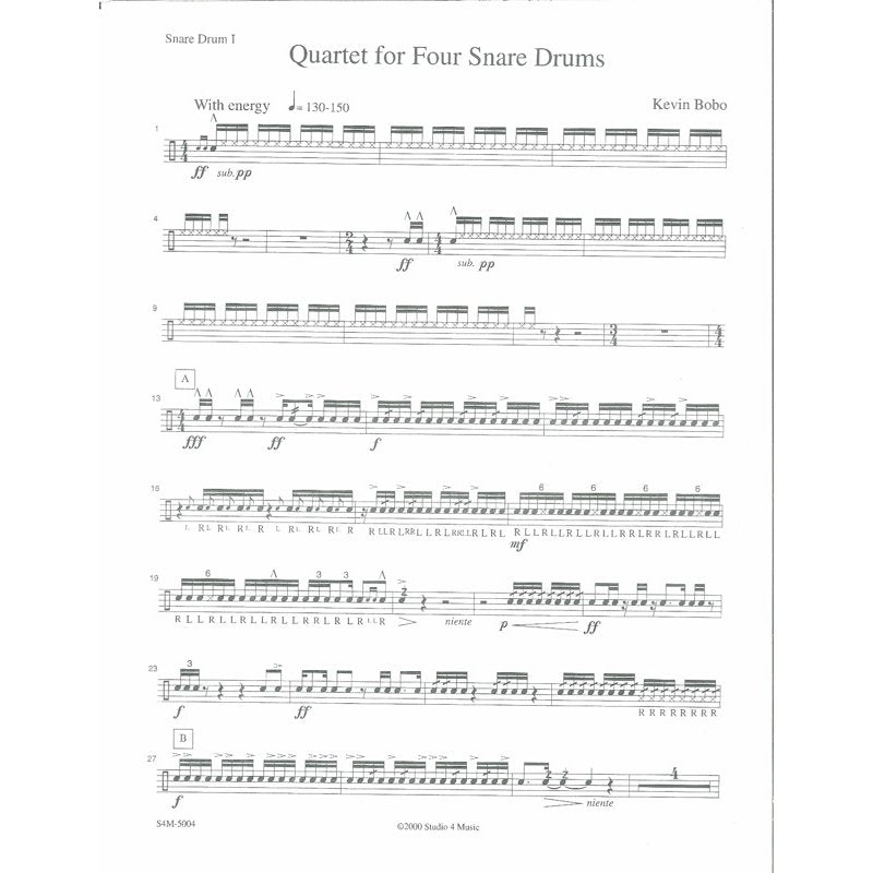 kevin-bobo-quartet-for-four-snare-drums-preview