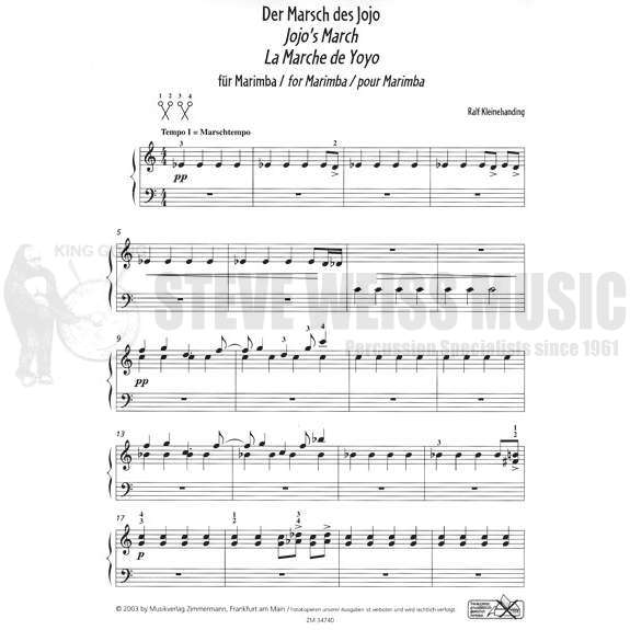 Kleinehanding-Jojo's March-M