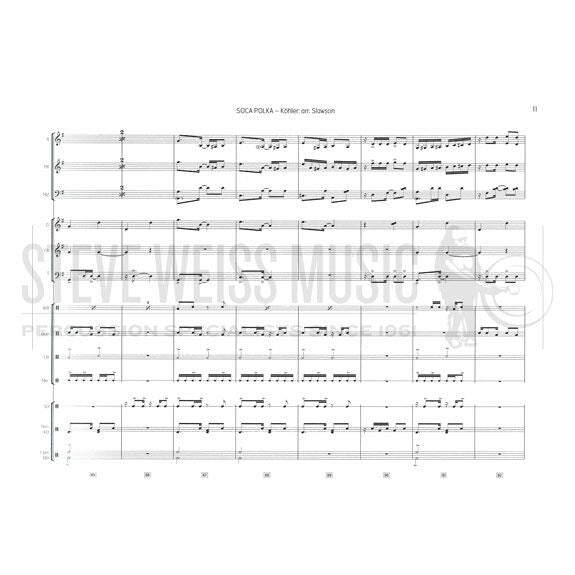 Kohler-Soca Polka arr. Slawson (SP)-X/M or B/C/X/M/3T/P