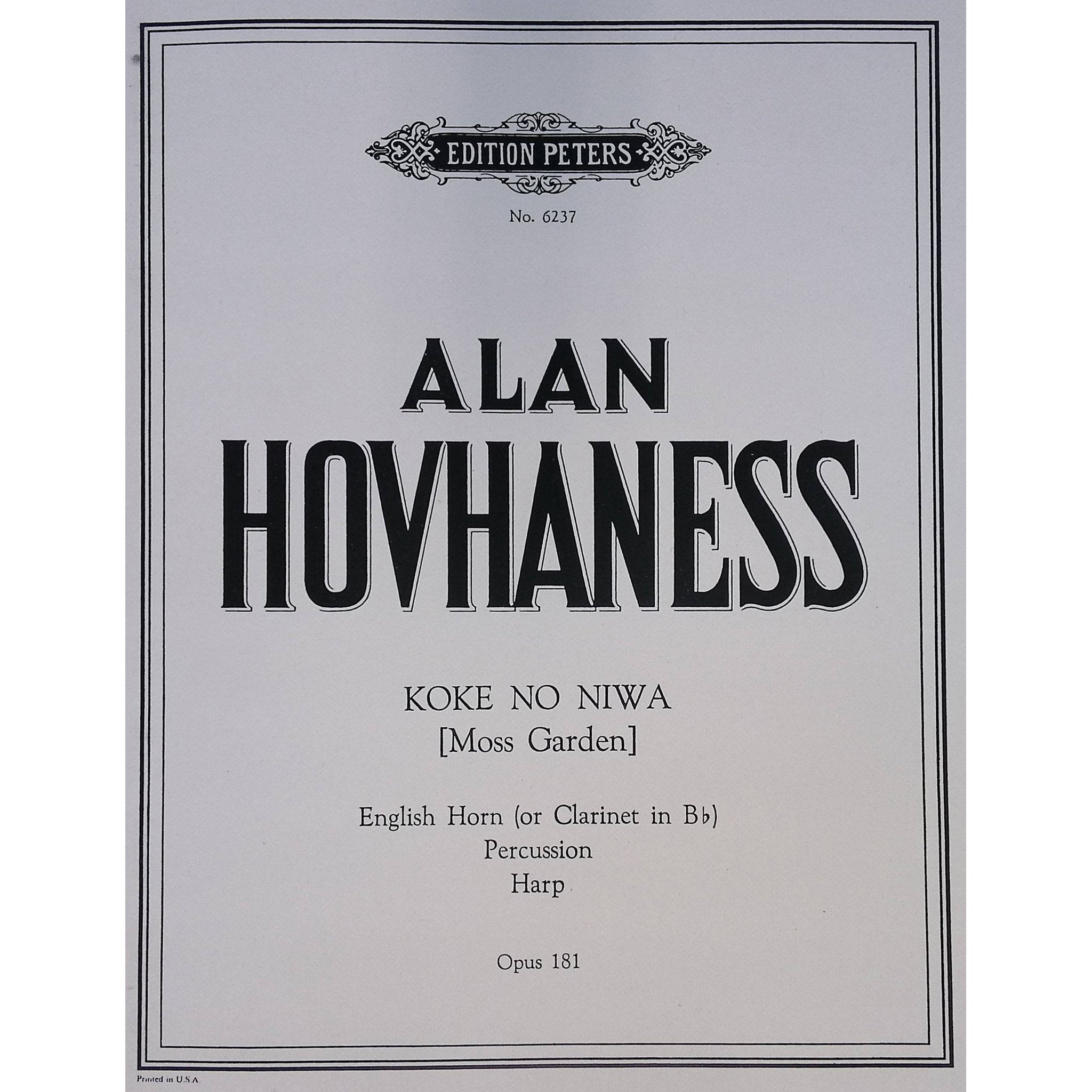 Koke No Niwa by Alan Hovhaness