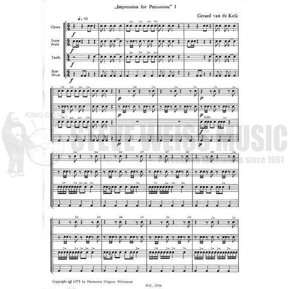 Kolk-Impression for Percussion 1(S-n4)