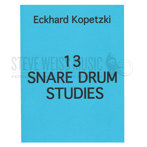 Kopetzki-13 Snare Drum Studies