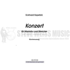Kopetzki-Concerto for Marimba (SP)-M/PN red.