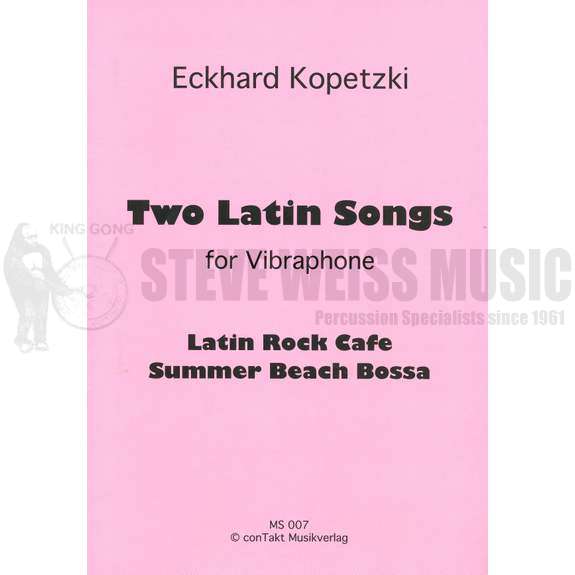 Kopetzki-Two Latin Songs for Vibraphone-V