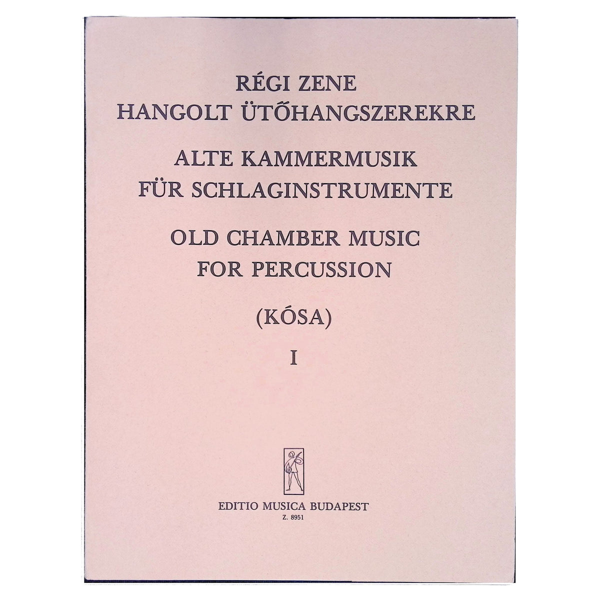 Kosa Old Chamber Music Cover Page