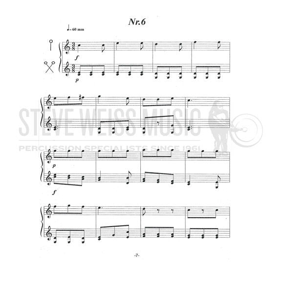 Kostowa-Giesecke-10 Studies for Marimba with 3 Mallets