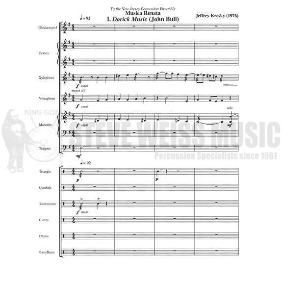 Kresky-Musica Renata (SP)-B/V/CEL/X/M/4T/P