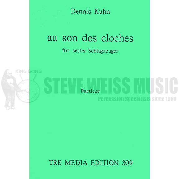 Kuhn-Au son des Cloches (Score Only)-V/C/Alm/M/P OS