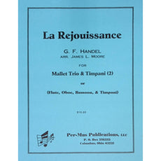 La Rejouissance by George Frideric Handel arranged by James Moore