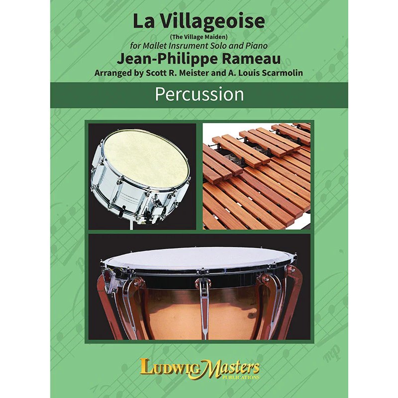 La Villageoise Mallet Instrument Solo and Piano 
By Rameau Arranged By Scarmolin